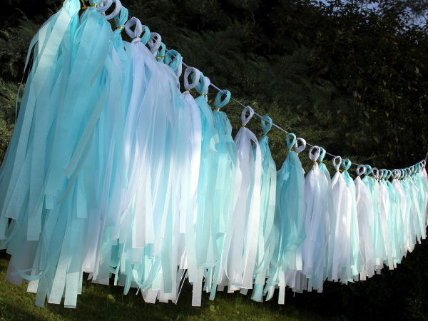 Párty girlanda s třásněmi