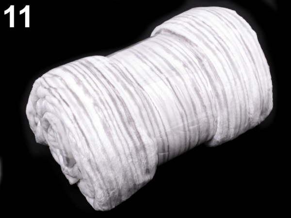 Velká deka / přehoz fleece 200x230 cm