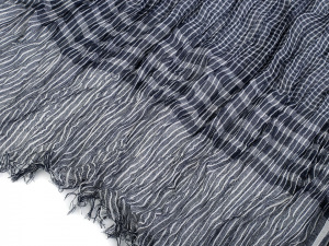 Pánská šála mačkaná 90x190 cm