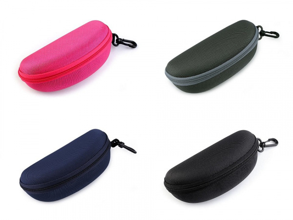 Pouzdro na brýle s karabinou 8x17 cm