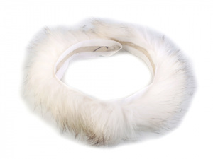 Kožešinový lem na kapuci