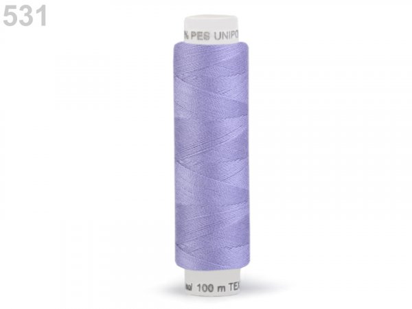 Polyesterové nitě Unipoly návin 100 m