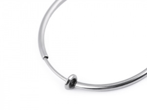 Náušnice kruhy pro uši bez dírek z nerezové oceli