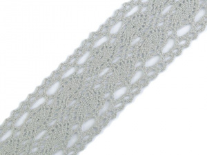 Krajka / vsadka paličkovaná šíře 40 mm