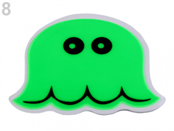 Reflexní samolepka strašidýlko