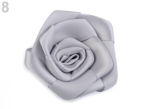 Saténová růže Ø70 mm