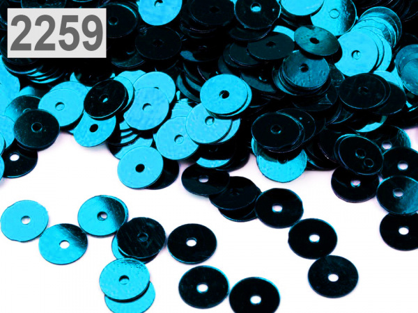 Flitry hladké Ø6 mm metalické