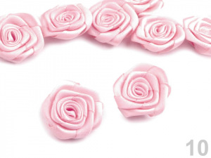 Saténová růže Ø30 mm