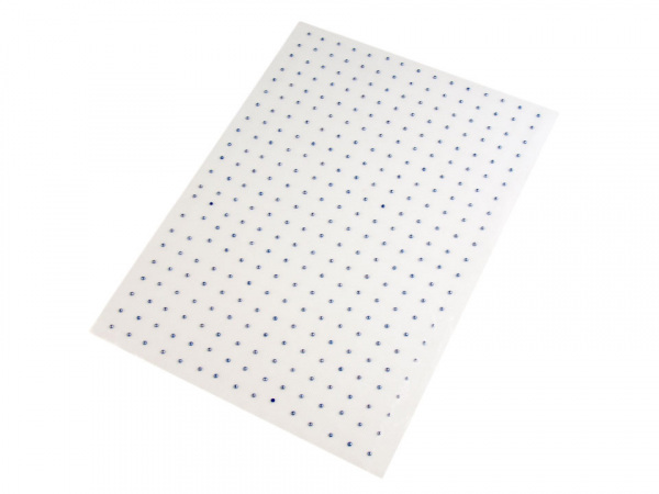 Nažehlovací perly velikost SS12 na přenášecí fólii