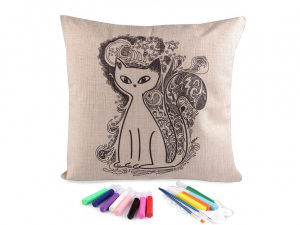 Kreativní sada povlak na polštář k domalování