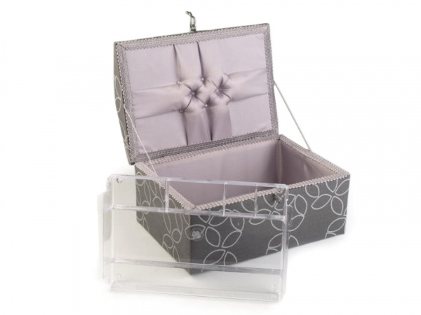 Kazeta / košík na šití čalouněný