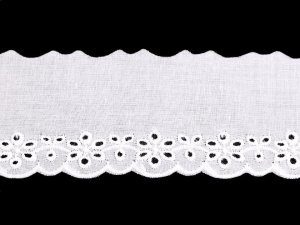 Bavlněná madeira - štykování šíře 50 mm