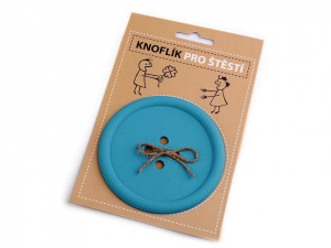 Knoflík pro štěstí / podtácek
