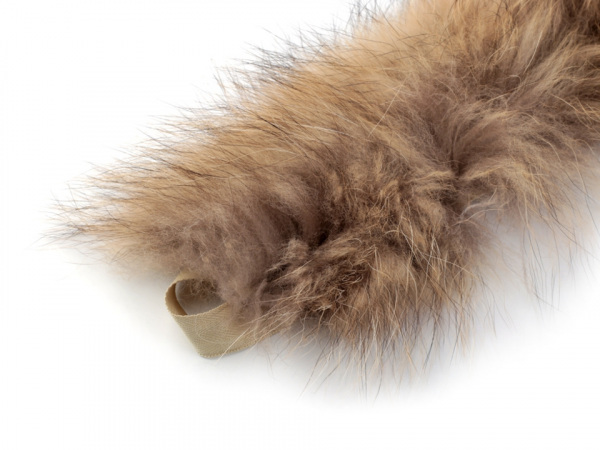 Kožešinový lem na kapuci