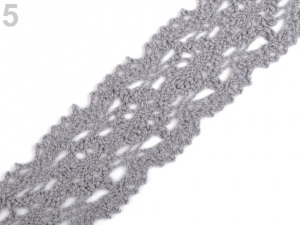 Krajka / vsadka paličkovaná šíře 40 mm