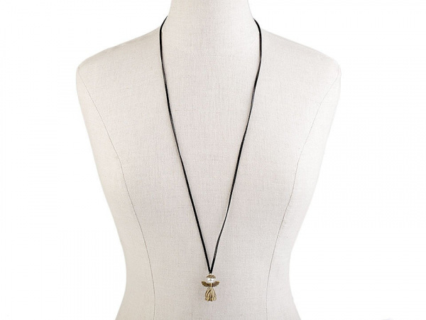 Kreativní sada anděl s koženým řemínkem