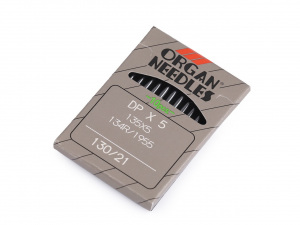 Strojové jehly do průmyslových strojů 70; 80; 90; 100; 130 Organ