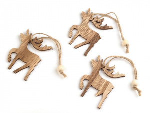 Vánoční dřevěná hvězda