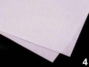 Látková dekorativní plsť / filc soft 30x30 cm