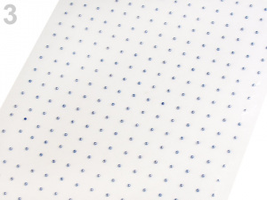 Nažehlovací perly velikost SS12 na přenášecí fólii