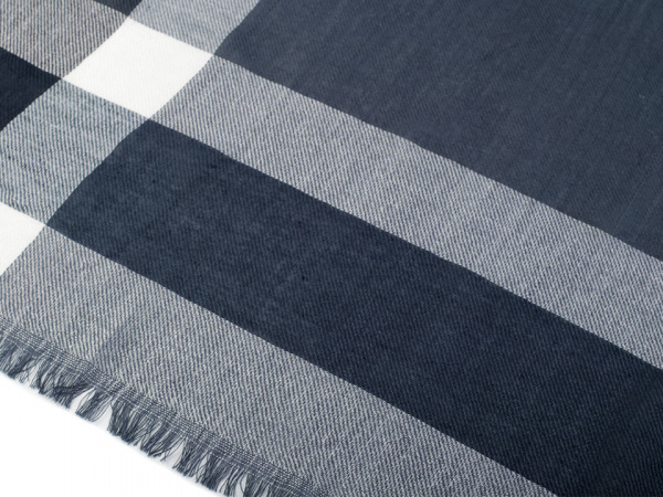 Šála 93x193 cm károvaná