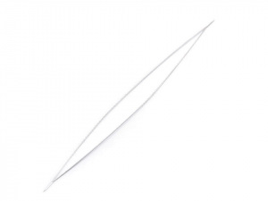 Rozevírací jehla na korálky 100 mm