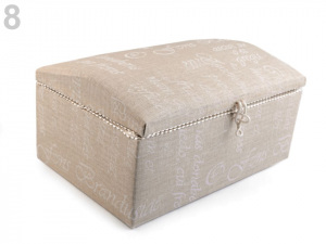 Kazeta / košík na šití čalouněný