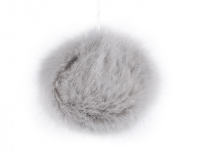 Kožešinová bambule na čepici Ø7-9 cm