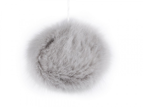 Kožešinová bambule na čepici Ø7-9 cm