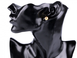 Náušnice kuličky z nerezové oceli