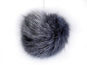 Kožešinová bambule na čepici Ø7-9 cm