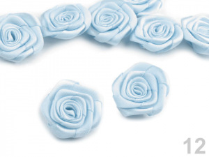 Saténová růže Ø30 mm