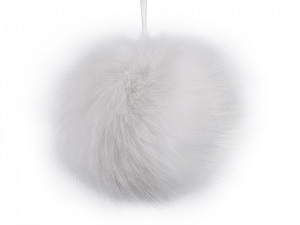 Kožešinová bambule na čepici Ø7-9 cm