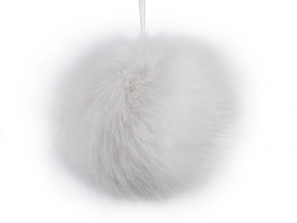 Kožešinová bambule na čepici Ø7-9 cm