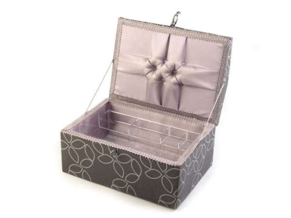 Kazeta / košík na šití čalouněný