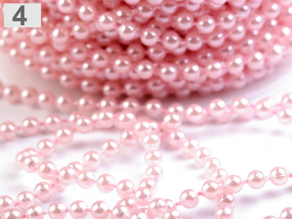 Perlový řetěz Ø5 mm