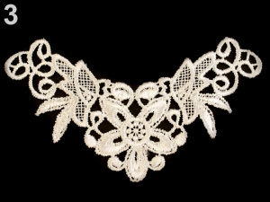 Krajková aplikace / vsadka na košilky