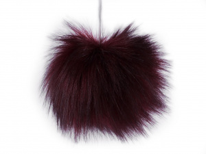 Kožešinová bambule na čepici Ø7-9 cm