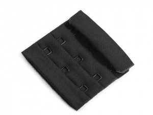 Zapínání na podprsenky šíře 50 mm trojřadé