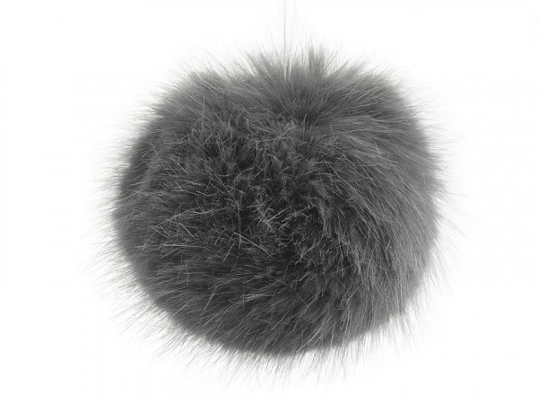 Kožešinová bambule Ø9 cm