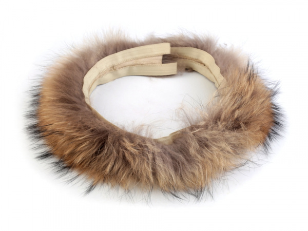 Kožešinový lem na kapuci