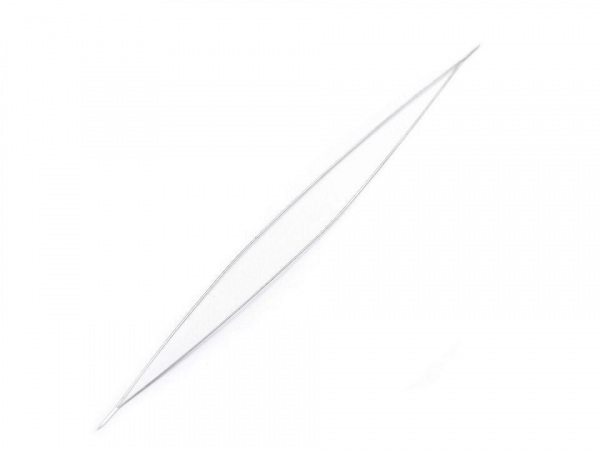 Rozevírací jehla na korálky 100 mm