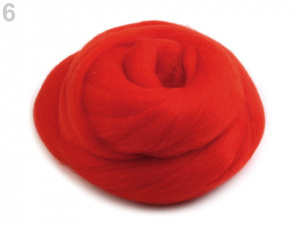 Ovčí rouno 20 g česané extra jemné