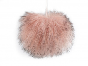 Kožešinová bambule na čepici Ø7-9 cm