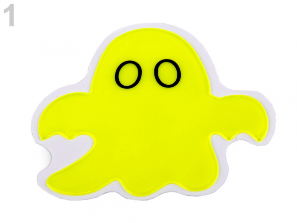 Reflexní samolepka strašidýlko