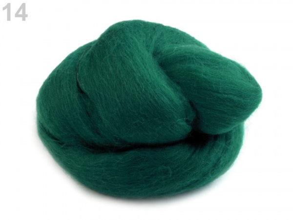 Ovčí rouno 20 g česané extra jemné