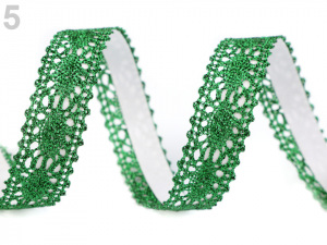 Samolepicí krajka šíře 17 mm lesklá