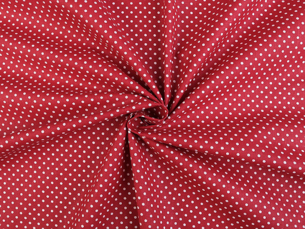 Bavlněná látka / plátno puntíky