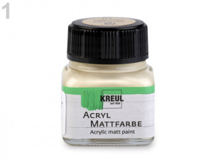 Akrylová barva na malování dekorací a interiérů 20 ml