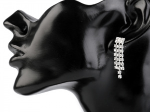 Štrasová souprava - jablonecká bižuterie